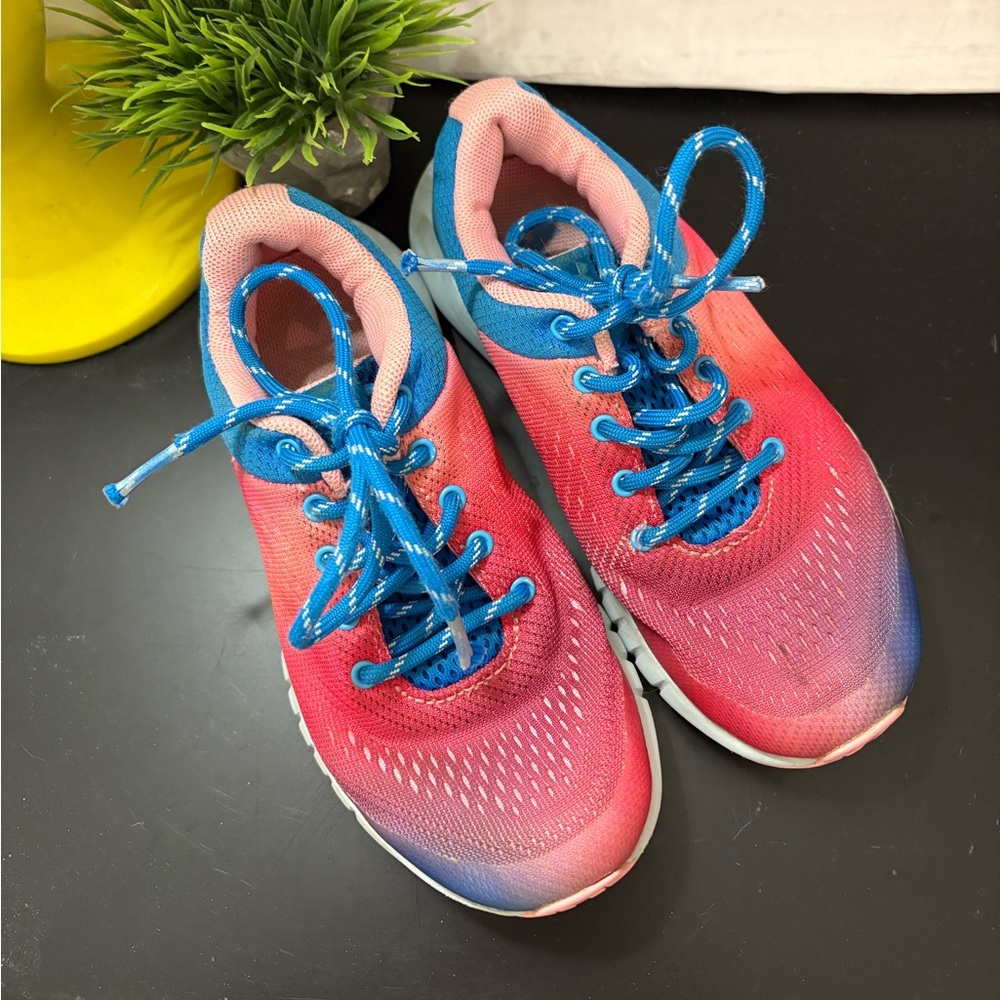 Under Armour Pink and Blue Kids Sneakers